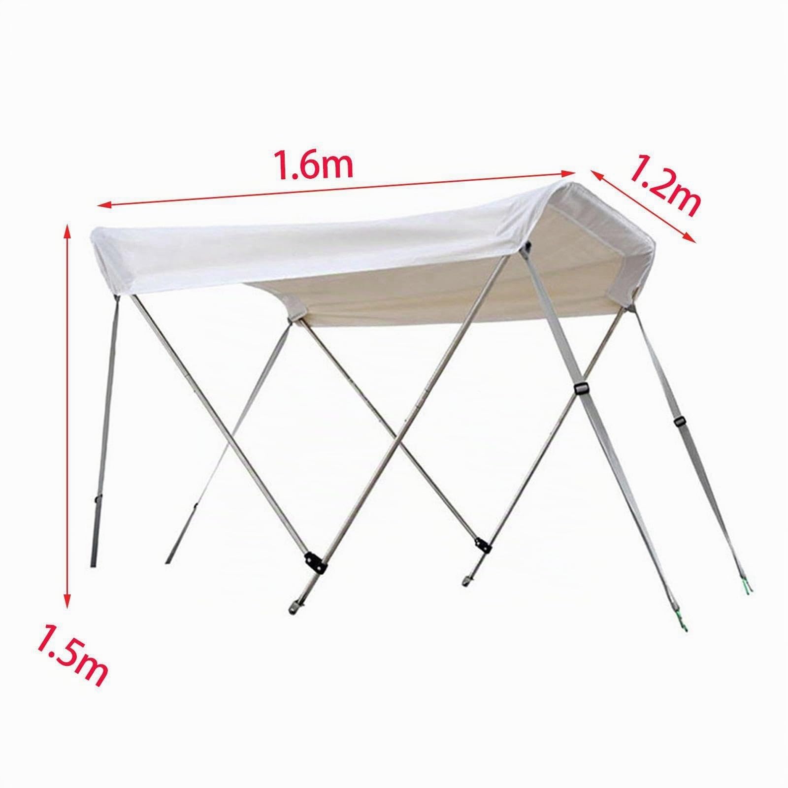Tendalino Gonfiabile per Barche, Tendalino Canotto Gonfiabile Installazione Facile e Veloce, Accessori Gommone Resistente, 160 x 120 Cm