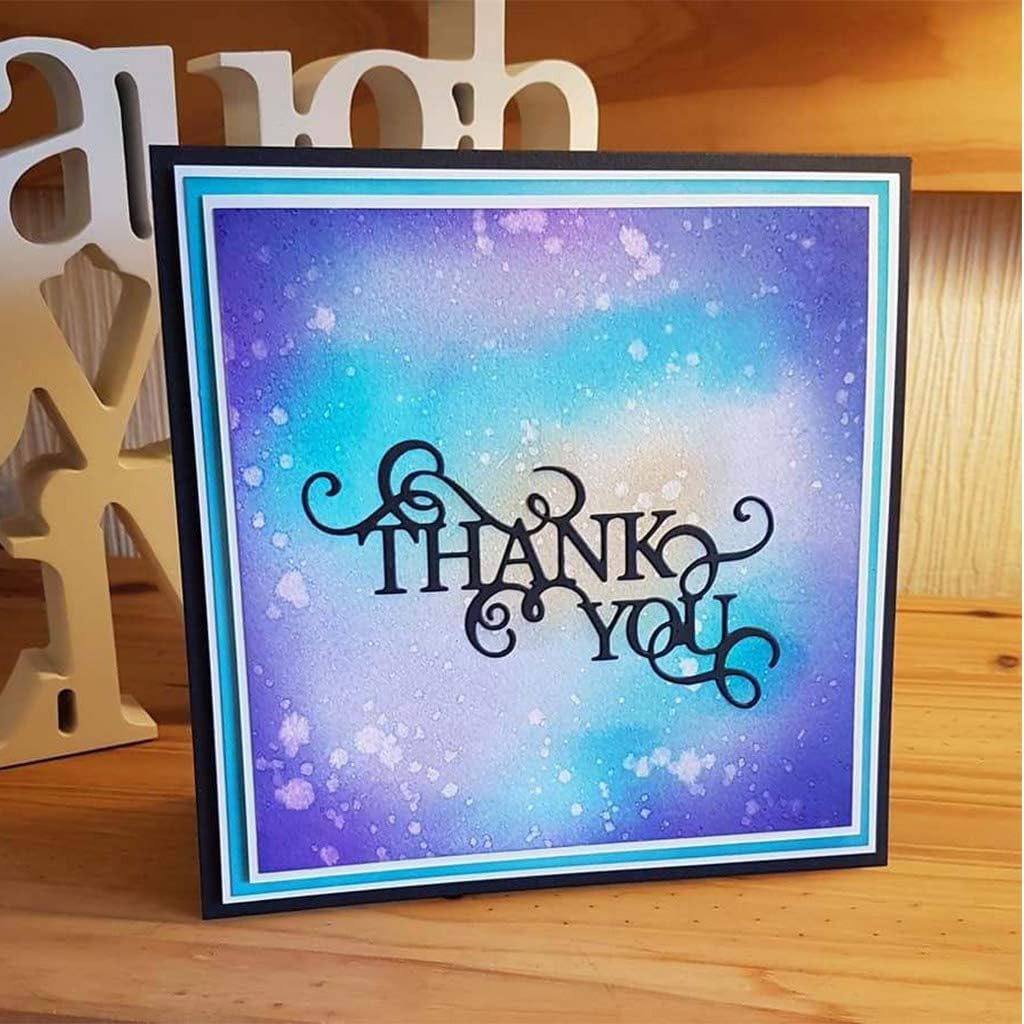 Thank You Metal Die Cuts,Cutting Dies for Card Making Clearance,Embossing Dies for Scrapbooking, DIY Album Paper Cards Art Craft Decoration