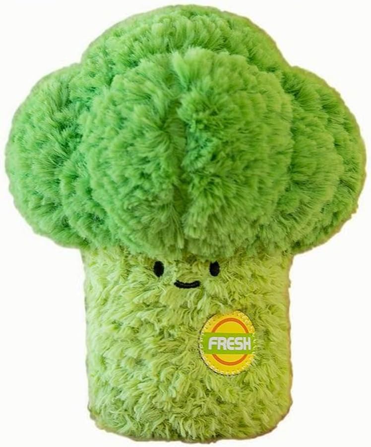 20cm Handmade Vegetable Plush Toys - Soft Stuffed Animals for Kids, 12+ Cute Collectibles (Peanut, Broccoli, Garlic) for Room Decor & Educational Play