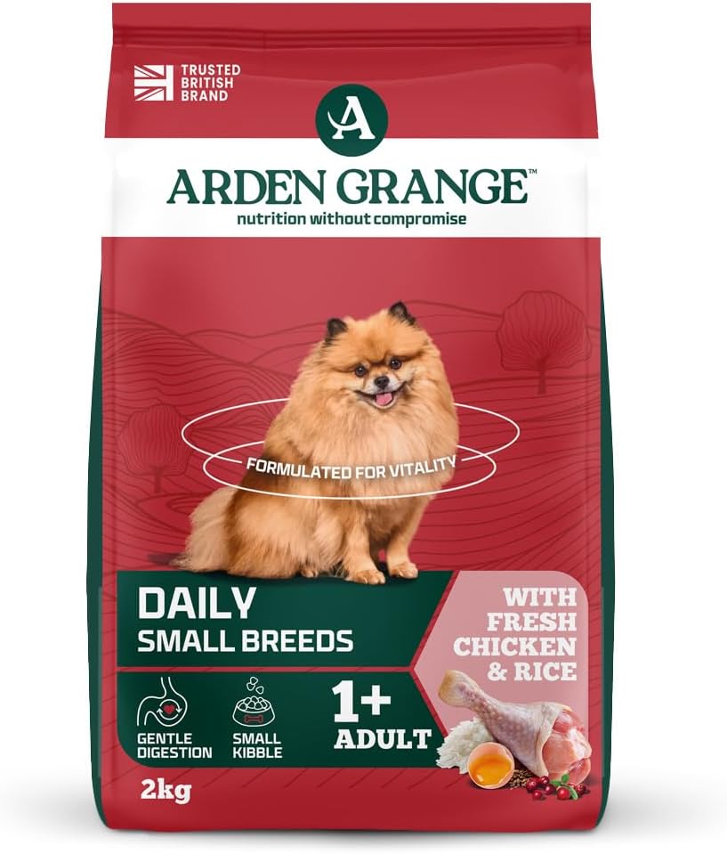 Mini Adult Fresh Chicken & Rice Dry Dog Food - 2KG