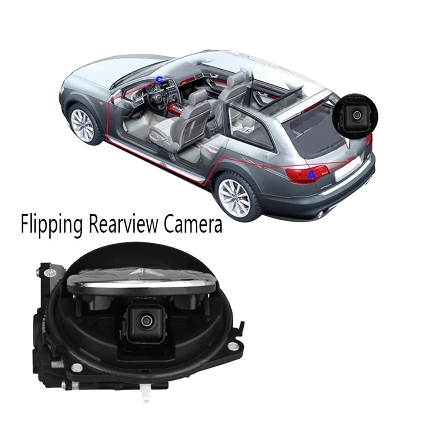 Kamera Cofania Z Funkcją Obracania,Compatible With Passat B8