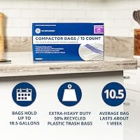 Vista 2 de Bolsas tamaño universal para compactadores de basura marca GE