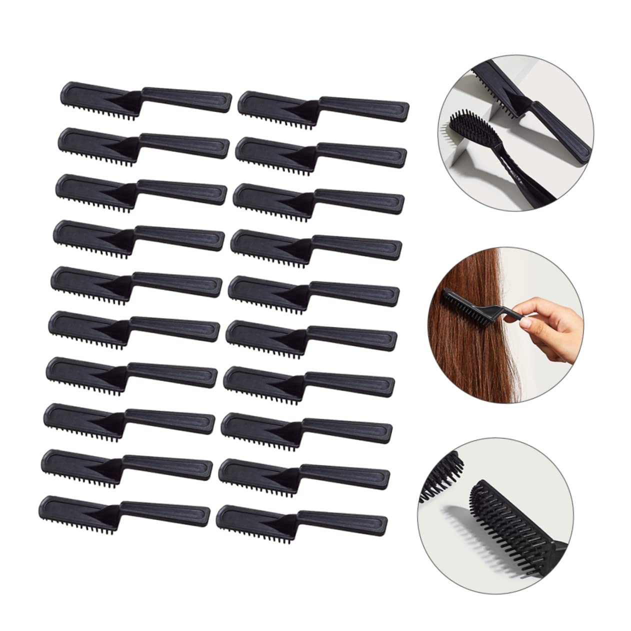FRCOLOR Hair Dyeing Brush Barber Tools 20pcs Hair Tinting Brush for Salon/Use