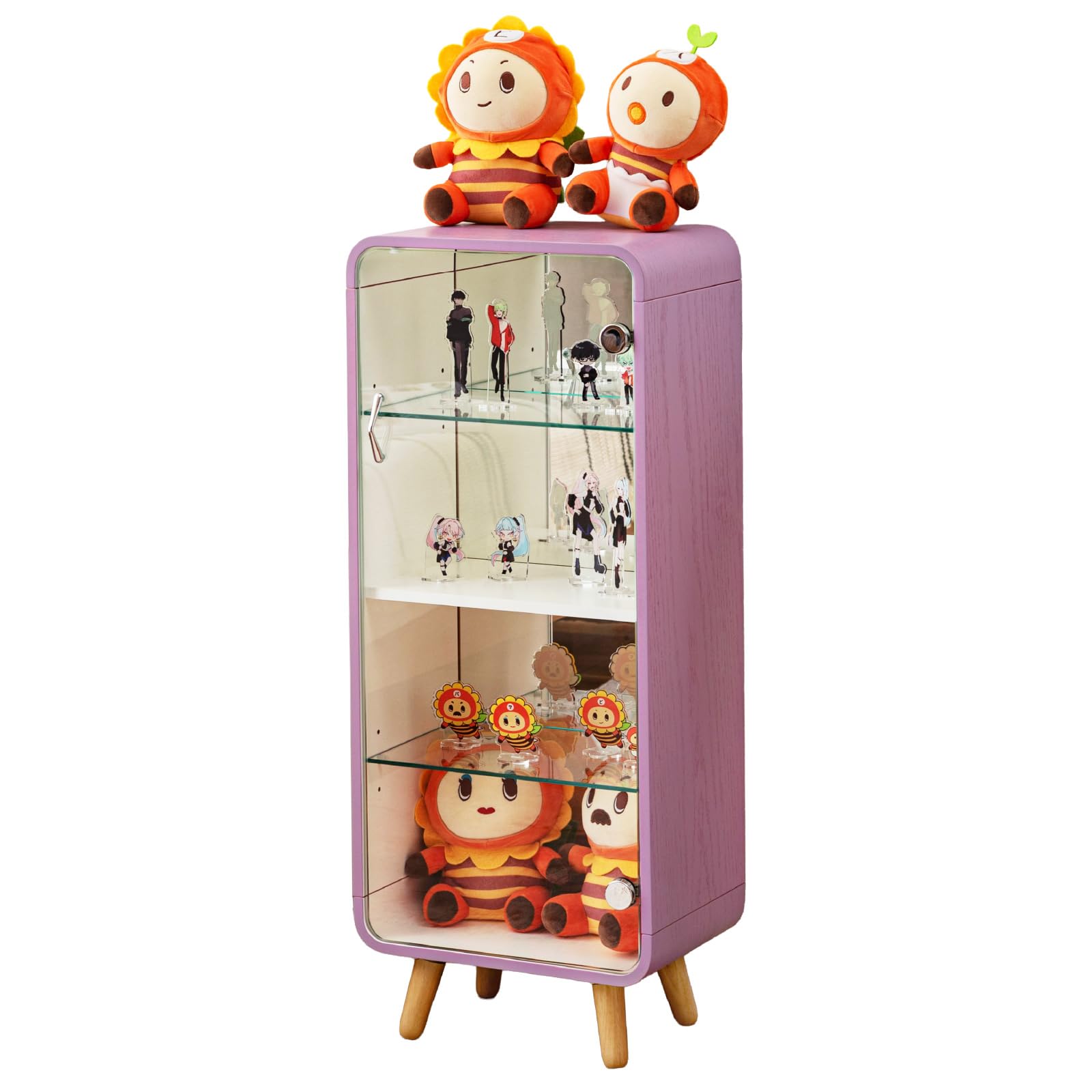 パレットライフ コレクションケース フィギュアケース 紫 4段 Amazon.co.jp: パレットライフ フィギュアケース 4段 コレクション