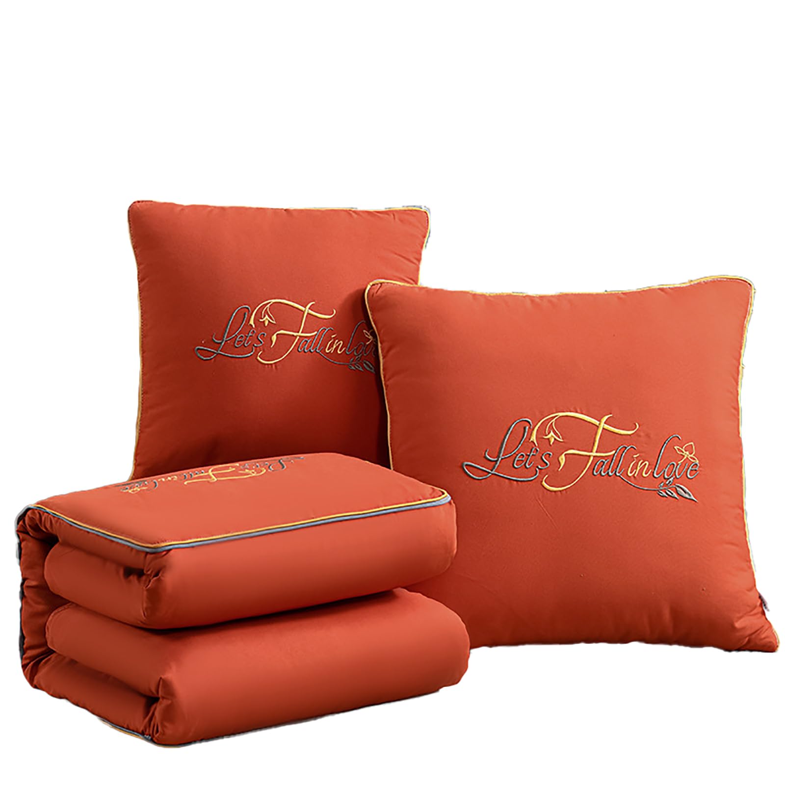 Oreiller pour le sommeil sur le côté adulte ergonomique Emma Orange