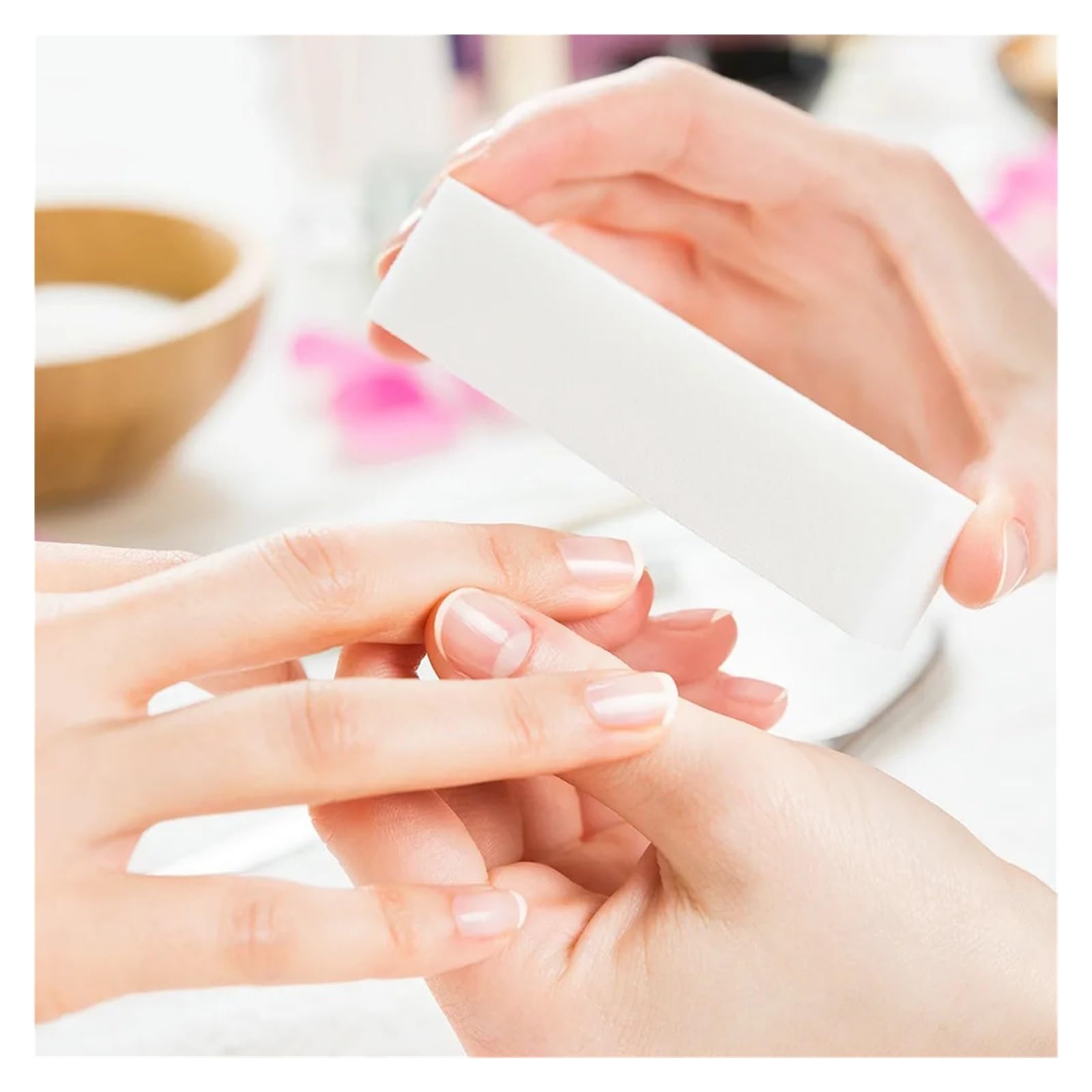 5 szt. Pilniki do polerowania paznokci Blok Manicure Pedicure Narzędzie artystyczne Gąbka Profesjonalne buforowanie