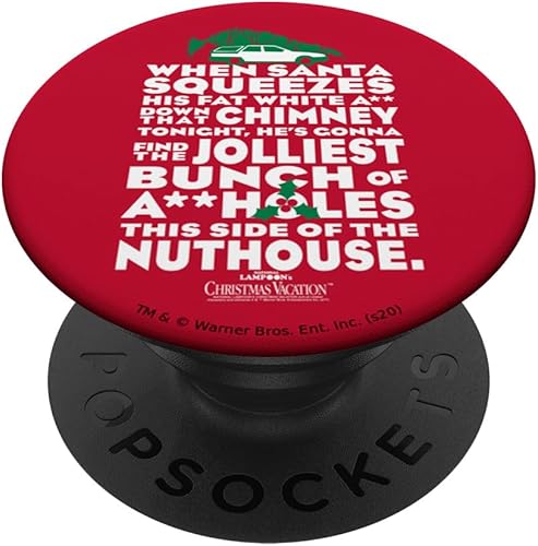 National Lampoon's Christmas Vacation Jolliest Bunch PopSockets - Agarre y soporte para teléfonos y tabletas