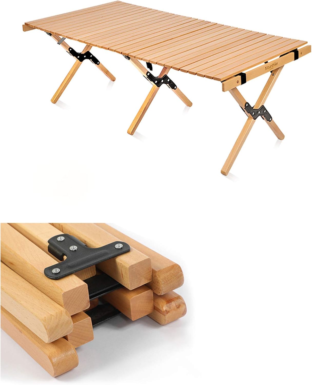 FACAI Folding Table,Outdoor Indoor Kitchen Garden Party Compact Small BBQ Picnic Table for Indoor Outdoor Home Party and Camping,A