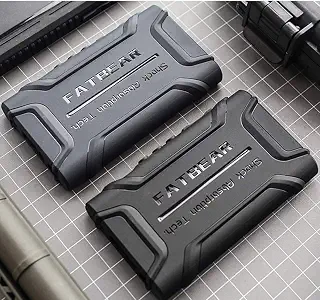 FATBEAR に適用するSony NW A55ケース、に適用する ソニーウォークマン NW-A55HN A56HN A57HN A50 A55 A56 A57 頑丈耐衝撃性の滑り止め防振の鎧 アーマー ケース カバー (ブラック)
