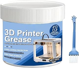 3D Drucker Schmiermittel - 100g Getriebe Lager Motor Fett, Linearschienen Fett Motoren und Führungsschienen, Wartungskit Für Drucker, Mechanik Öl, Industrie Gleitmitte