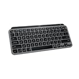 MX Keys Mini for Mac Minimalist Wireless Keyboard, Compact, Bluetooth, Backlit Keys, USB-C, Tactile Typing, Compatible with MacBook Pro,MacBook Air,iMac,iPad - Space Grey
