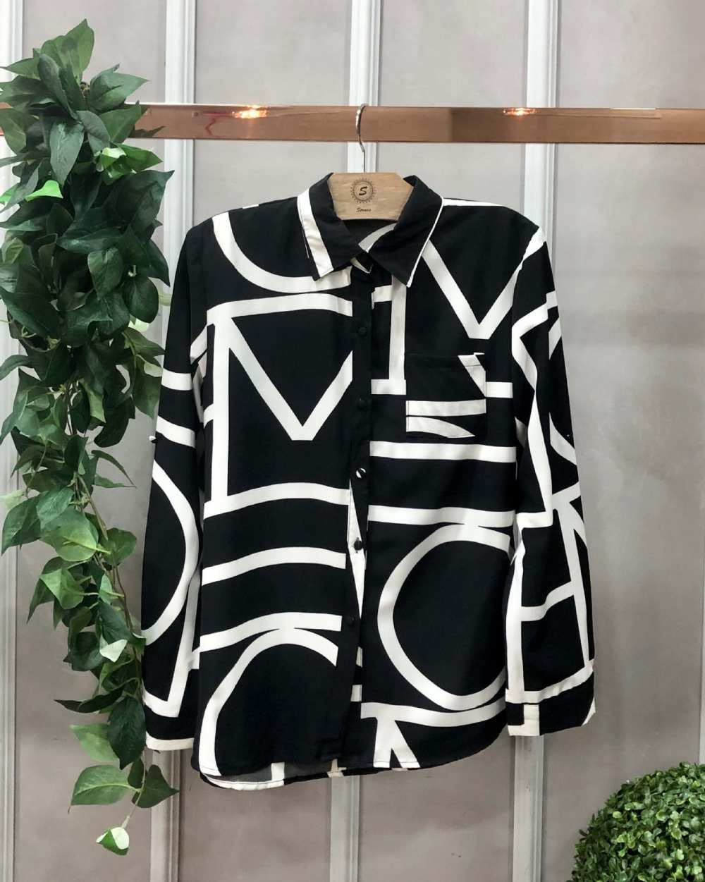 Damen-Hemd Mit Knopfleiste,Damen Satin Bluse Shirt Schwarz Langarm Vintage Mode Seidenhemden Business Hemd Mit Knopf Sexy Party Tops Lässige Arbeit Bürobluse Für Mädchen Damen