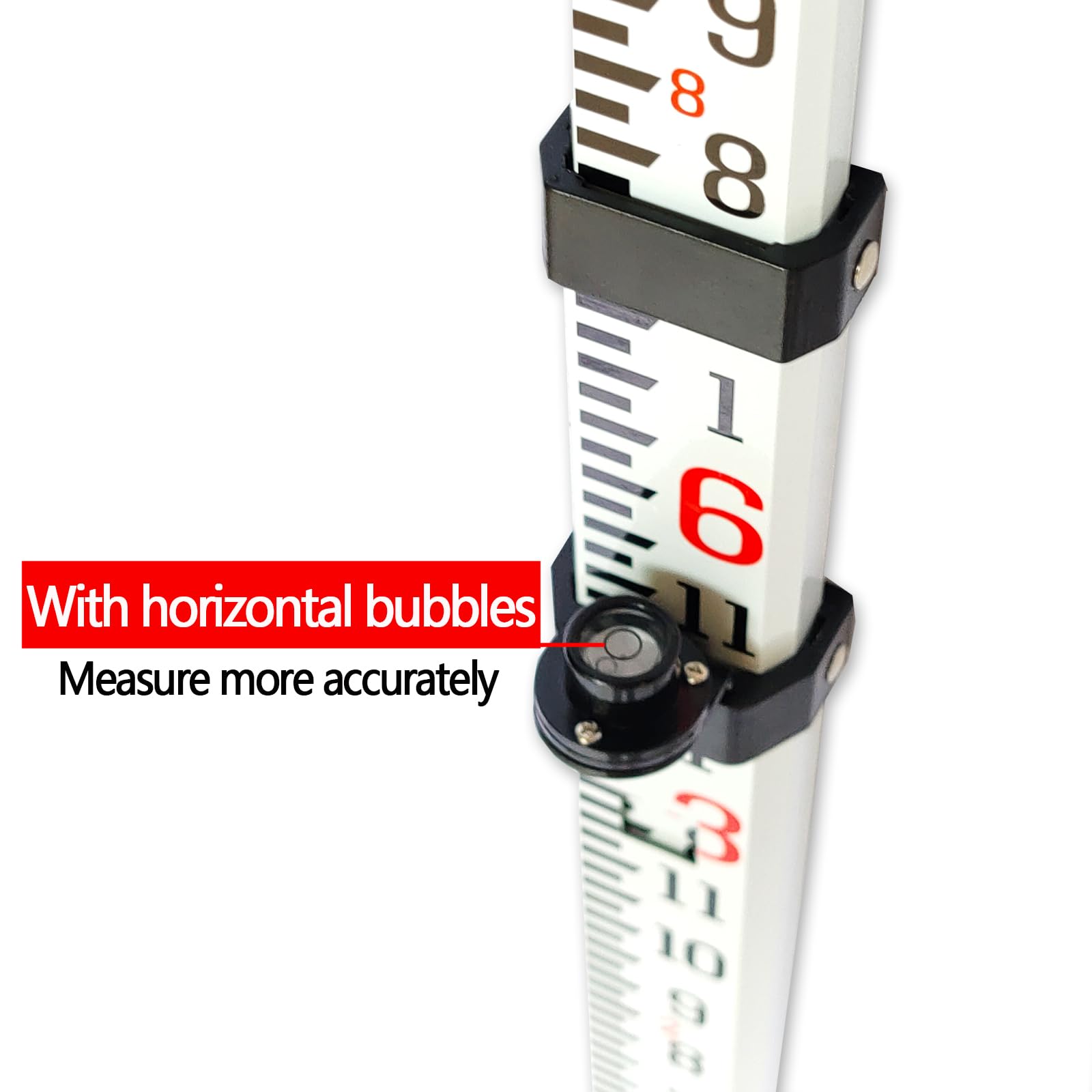 9-Foot Aluminum Grade Rod - Survey Pole -3