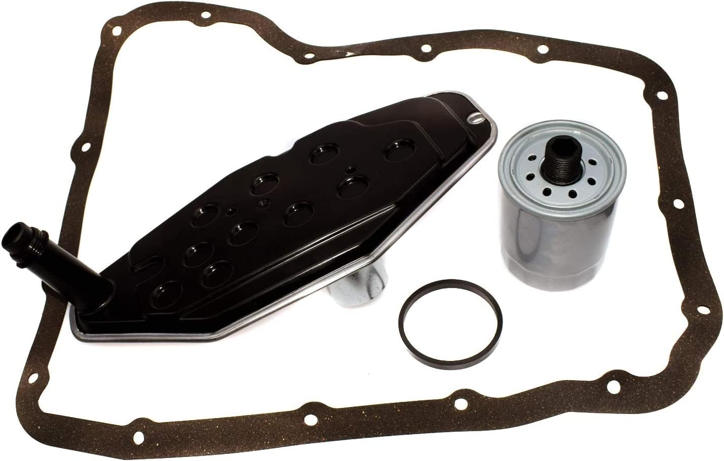 Transmission Filter and Gasket Kit Compatible with Compatible with Chrysler, Dodge & Mitsubishi - Aspen, Durango, Dakota, Ram, Grand Cherokee, Commander, Liberty, Wrangler 5179267AC 5013470AC