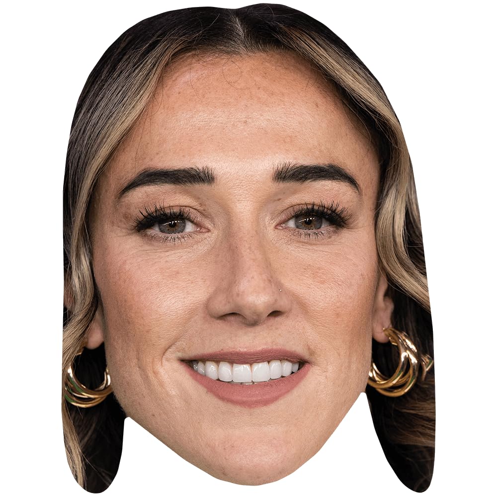 Lucy Bronze (Make Up) Celebrity Mask, Flat Card Face, Fancy Dress Mask