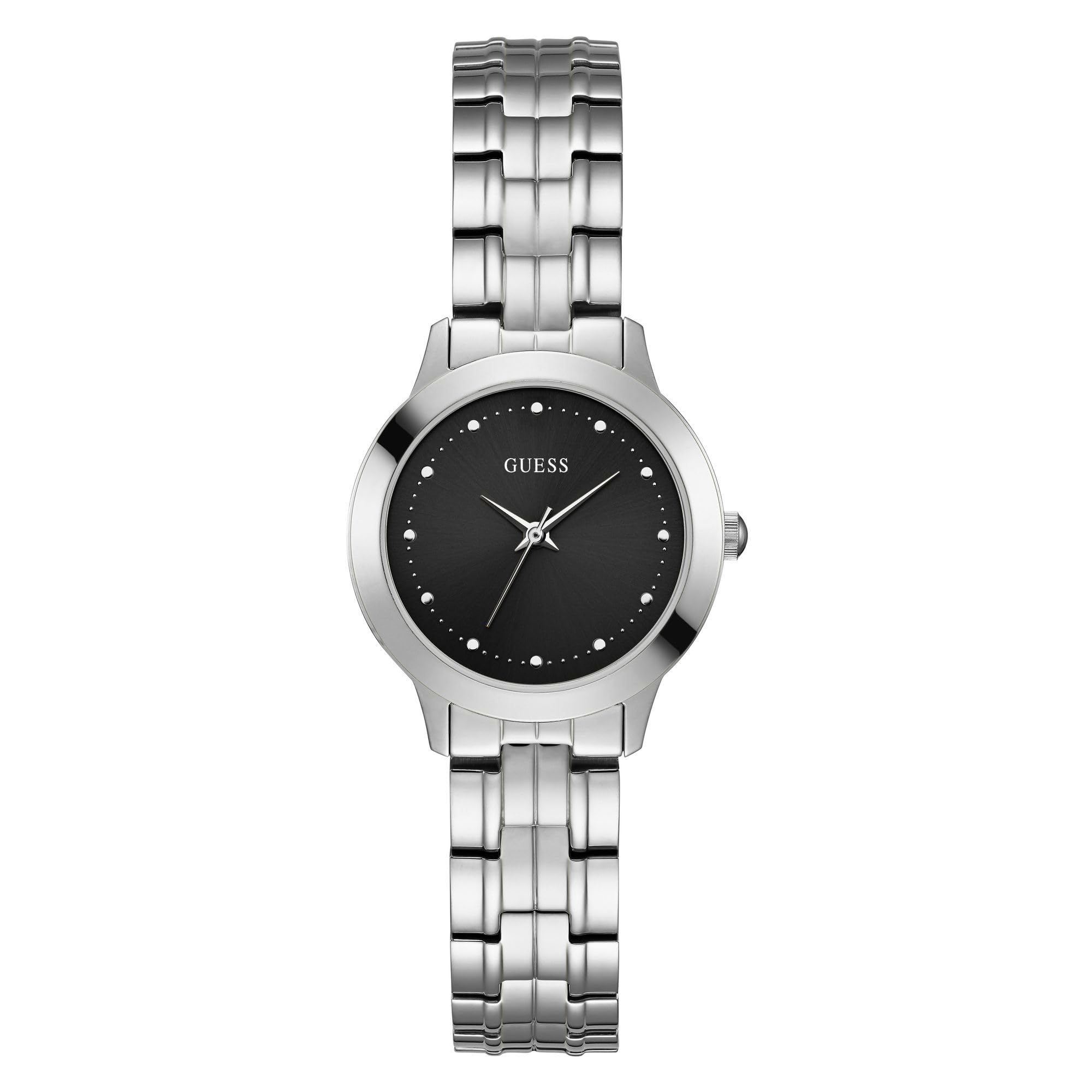 Guess Women's| Analog Dress Watch| Stainless Steel Case| Stainless Steel Bracelet | 30M Water Resistance