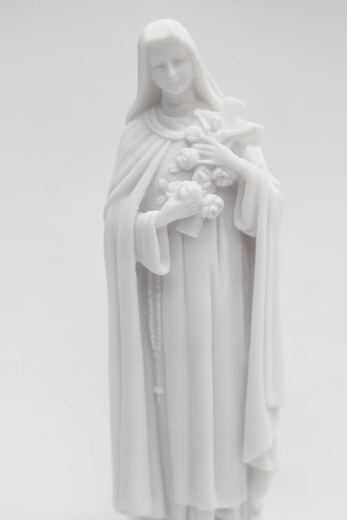Vittoria Collection 6.5 Saint St Theresa Therese of Lisieux Little Flower Statue Catholic Figurine Religious Home Decor