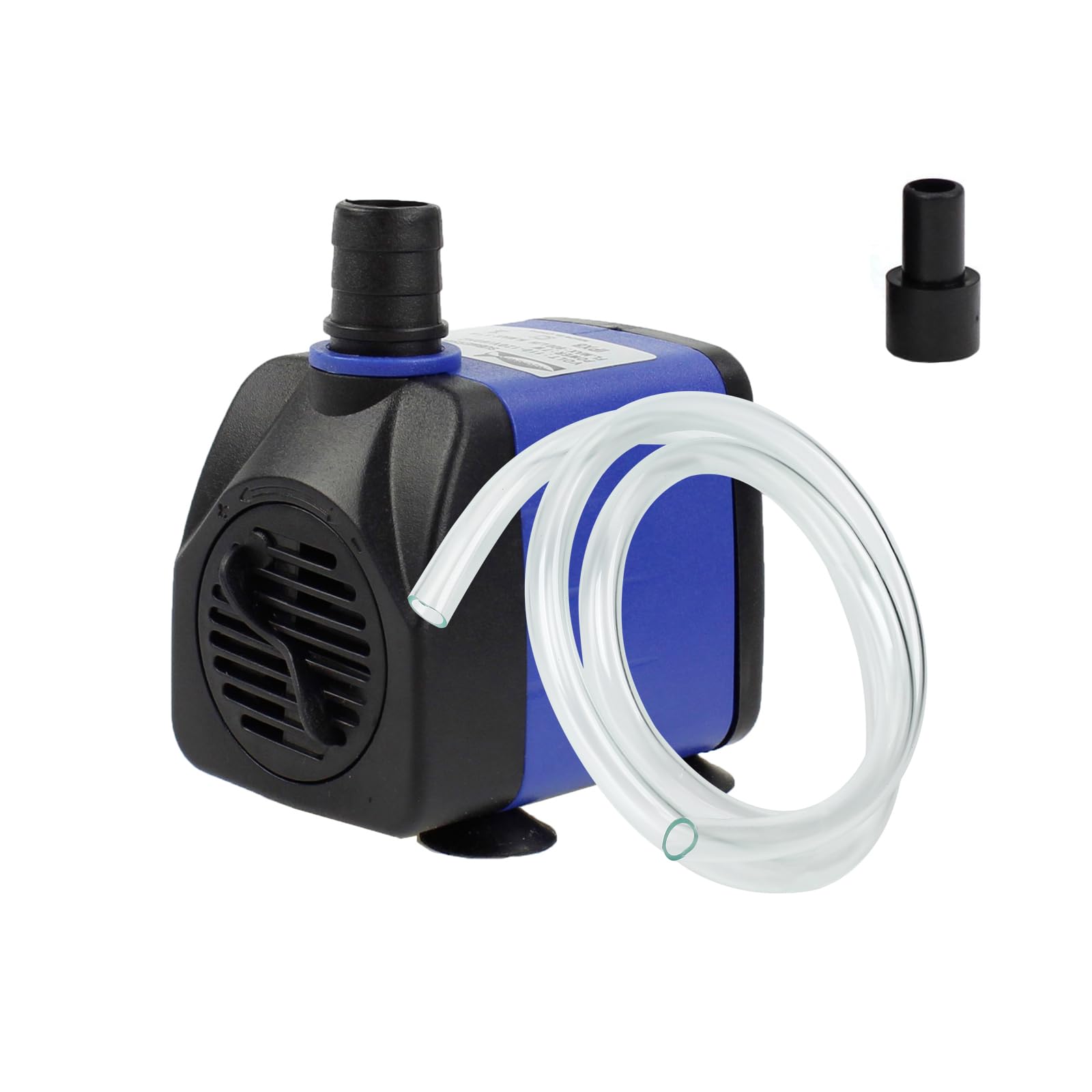 AQUANEAT Small Fountain Pump, 160 GPH Mini Submersible Water Pump with 3.3 ft Tubing, for Aquarium Fish Tank, Pet Water Fountain, Hydroponics, Pond Waterfall