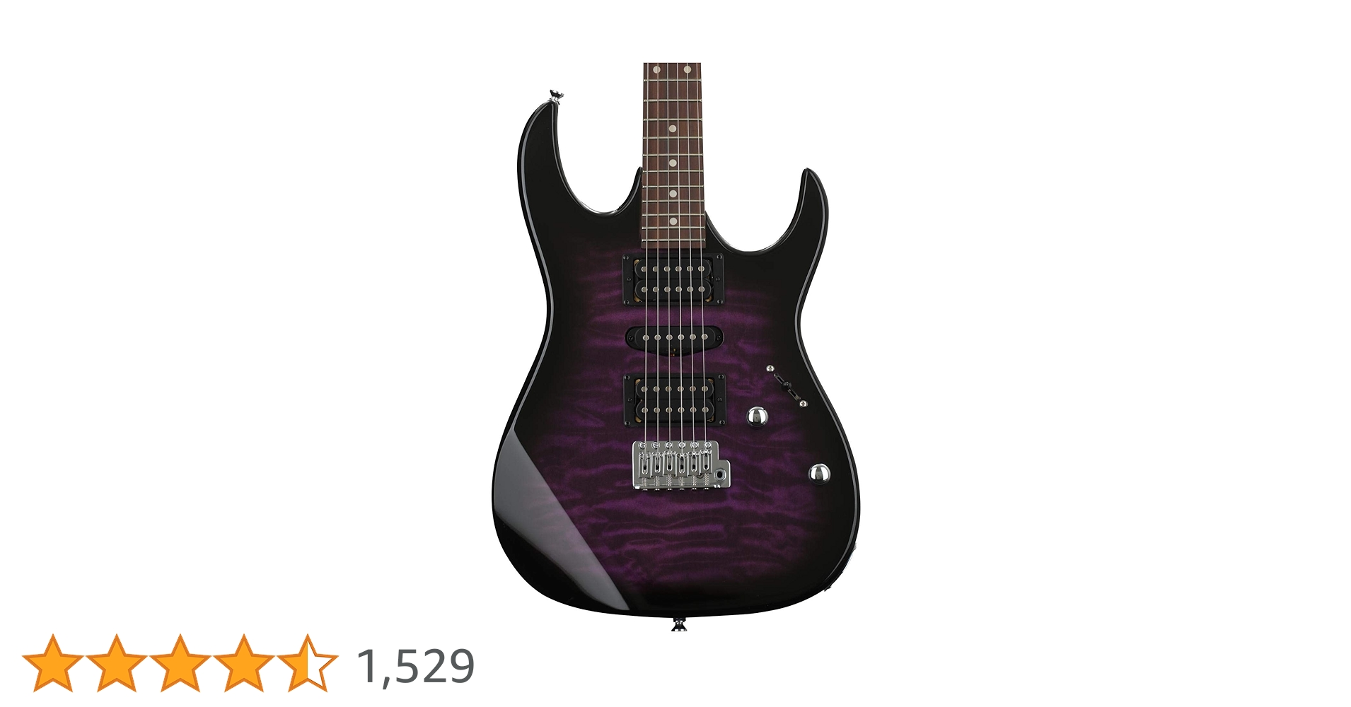 s*i様 GIO Ibanez エレキギター GRX70QA-TVT 紫系 Gio Ibanez GRX70QA TVT (Transparent Violet Sunburst) エレキ