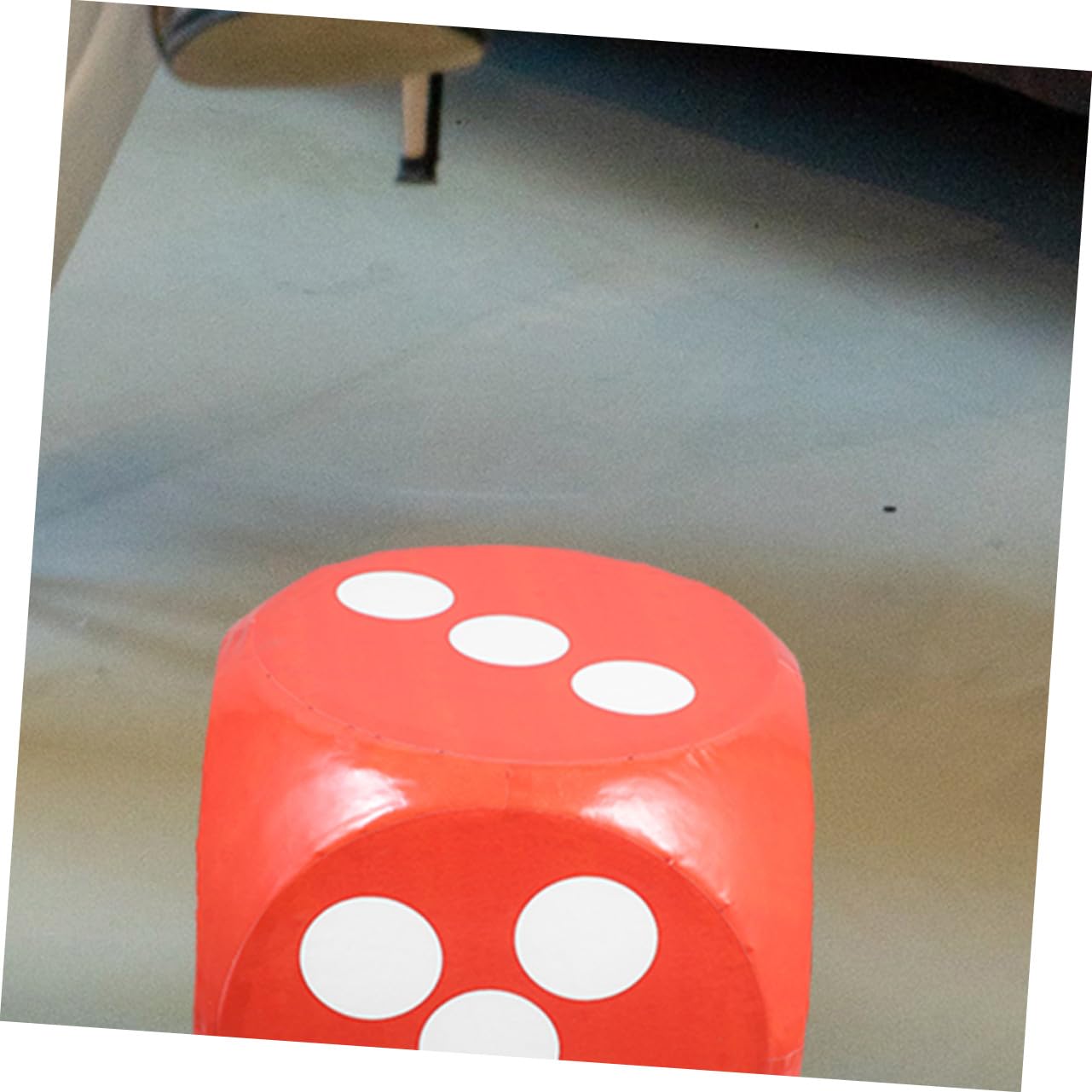 ORFOFE Dados de Espuma Jumbo Rojo para Mesa y Actividades Educativas Dados Gigantes Resistentes y para Adultos Fiestas y Aula