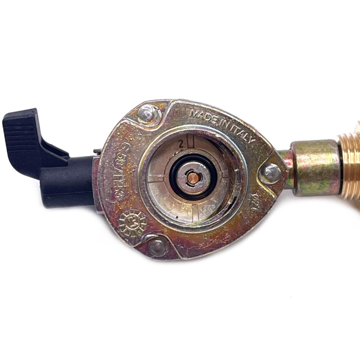 Adapter zaciskowy 27 mm do butli z gazem propanowo-butanowym bez zaworu zwrotnego