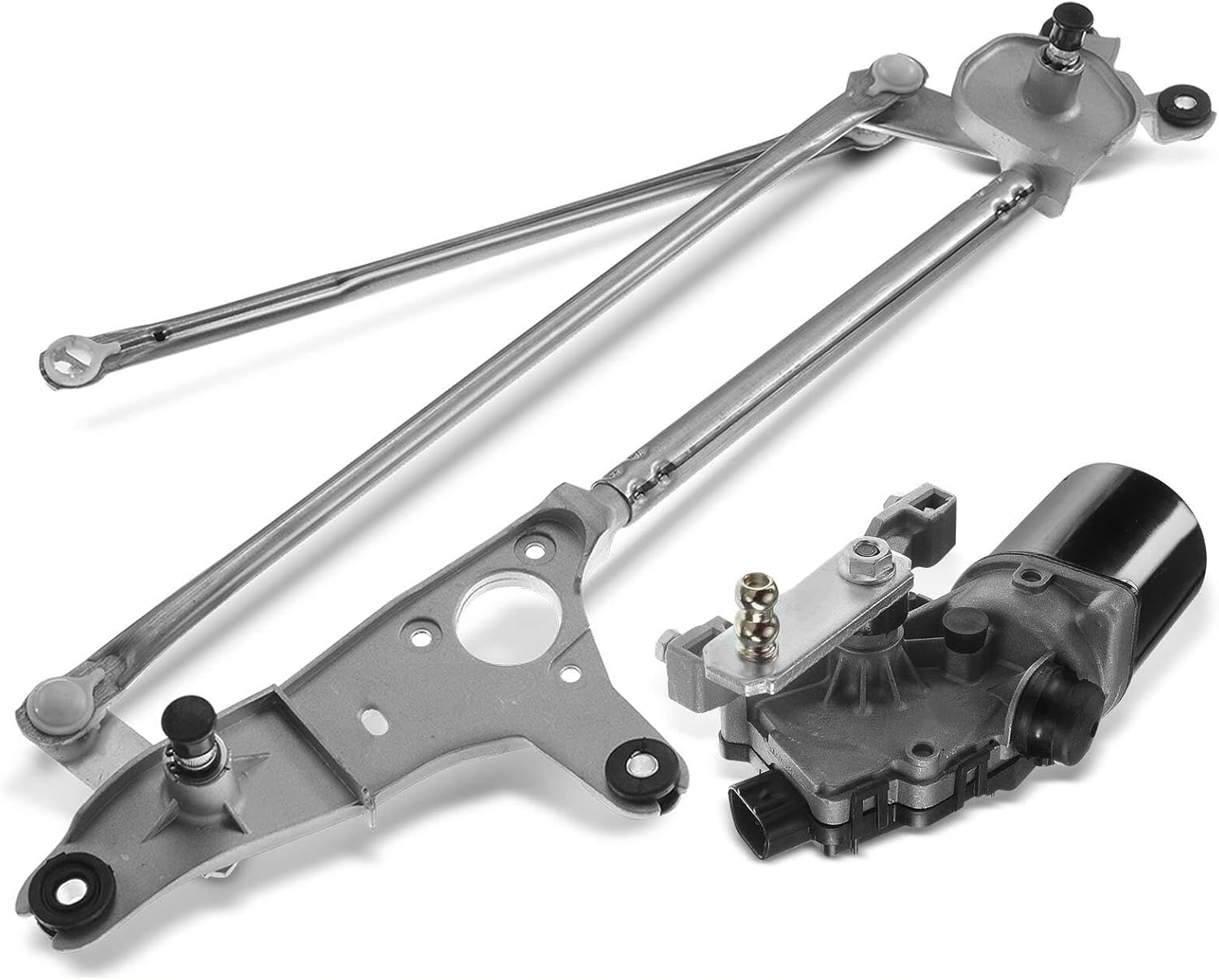 Replacement Parts for Front Side Windshield Wiper Linkage Assembly w/Motor for Toyota Highlander 2008 Mod-AP88P-52270