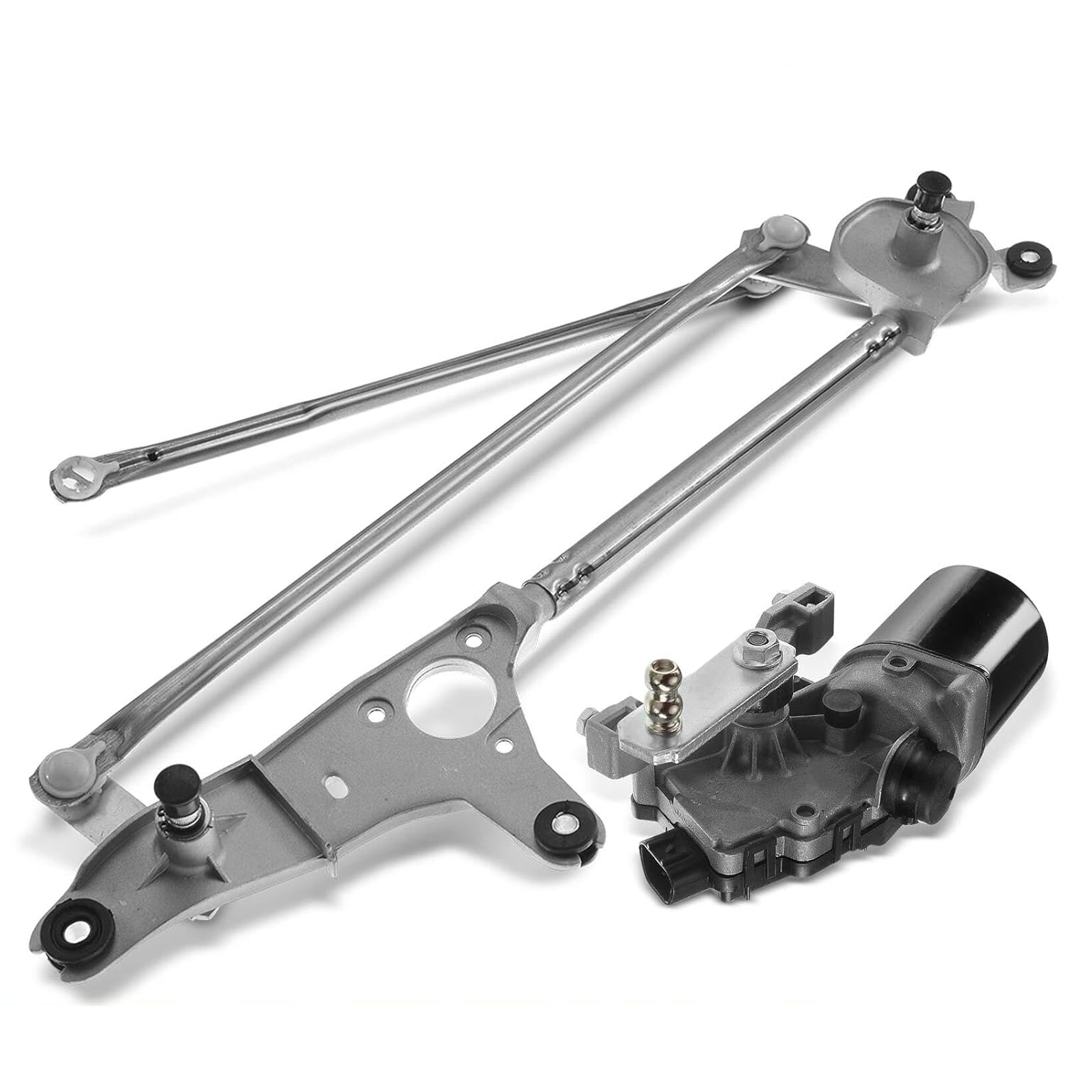 Replacement Parts for Front Side Windshield Wiper Linkage Assembly w/Motor for Toyota Highlander 2008 Mod-A58PP-52270