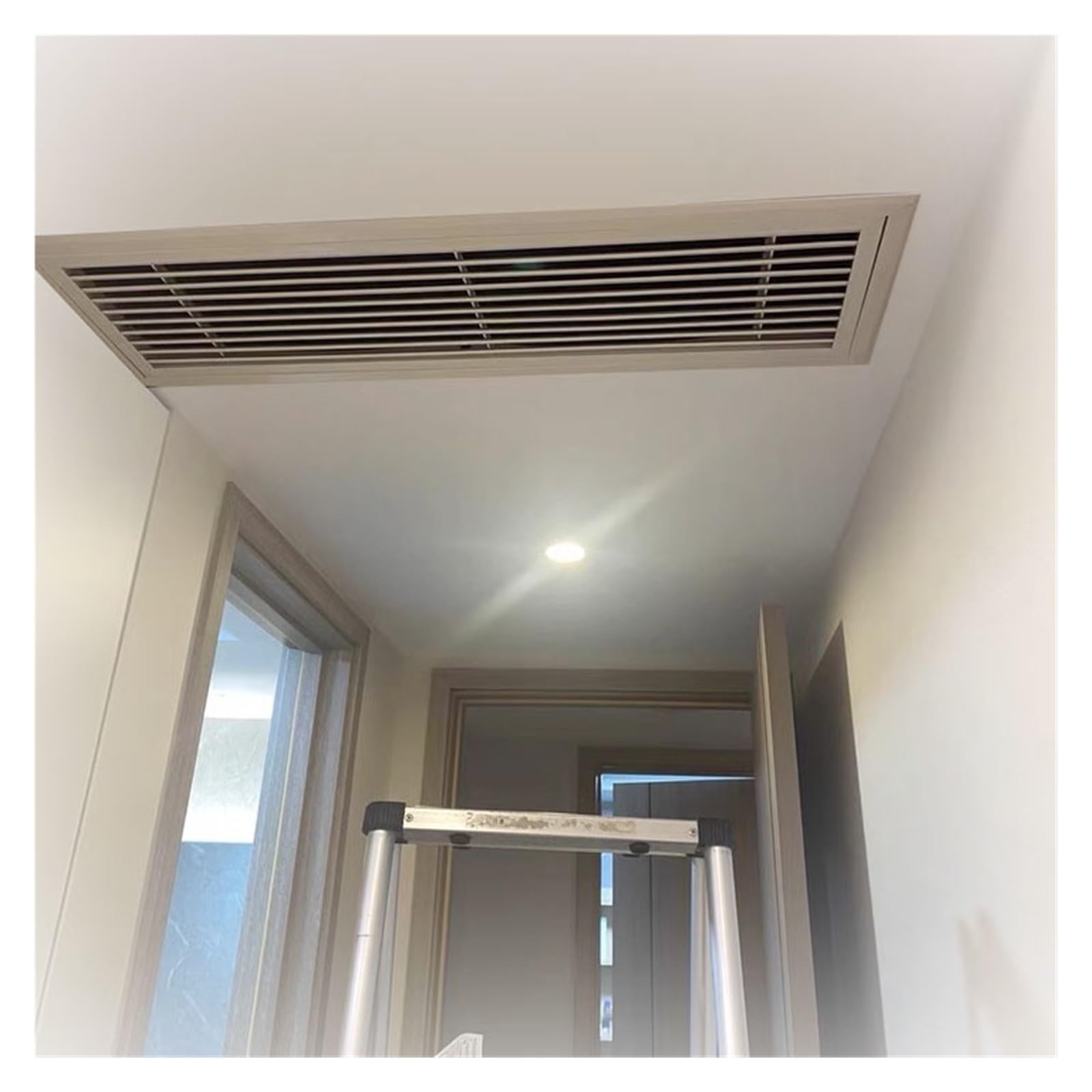 Griglia di Ventilazione Griglia di Ripresa per Soffitti con Filtro, Rimovibile Griglia/Copertura della Bocchetta De'aria HVAC per Bagno Cucina, Rettangolo Coperchio di Ventilazione(24x50 cm)