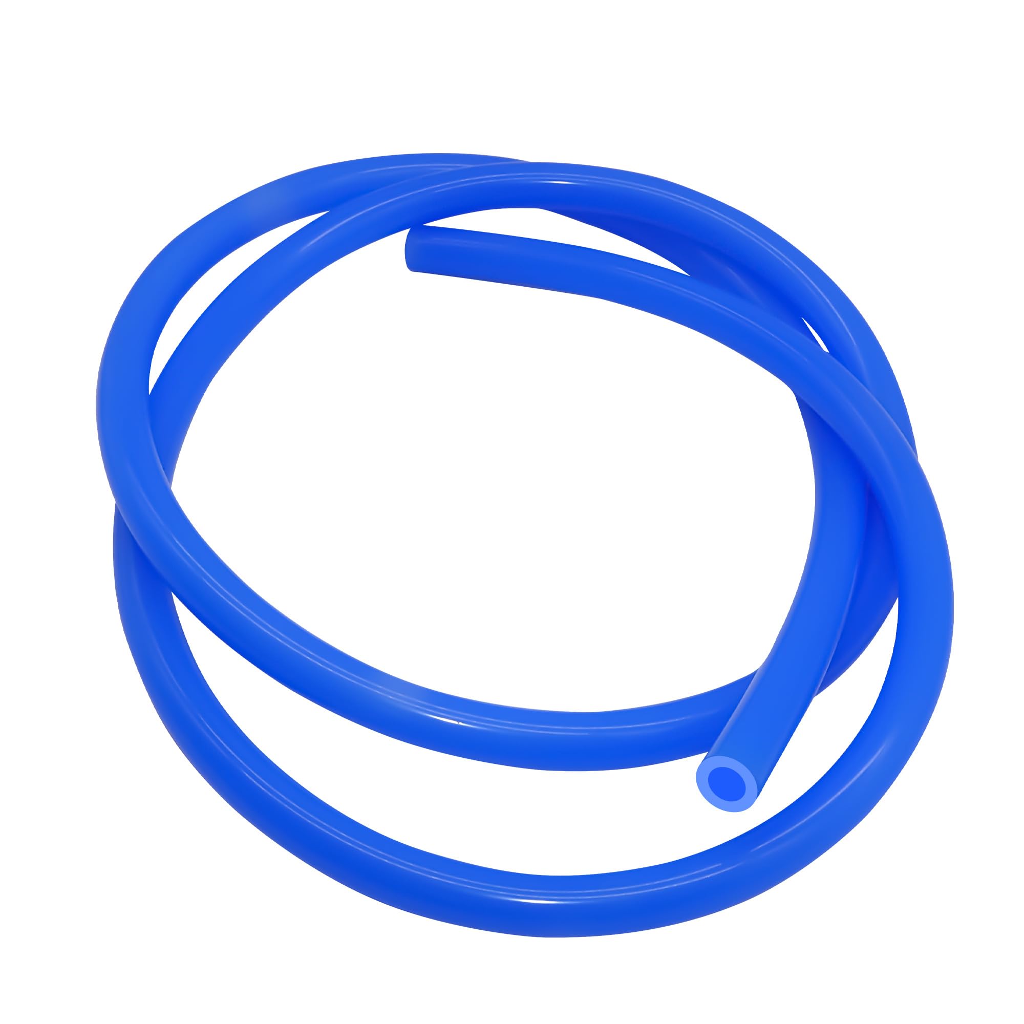 Lavmhab Blue Vacuum Silicone Tube 10Mm Id 16Mm Od 3Mm Wall Thickness 3 Meters (9.8Ft), Silicone Tubing Vacuum Hose For Air Water Transfer (Blue)