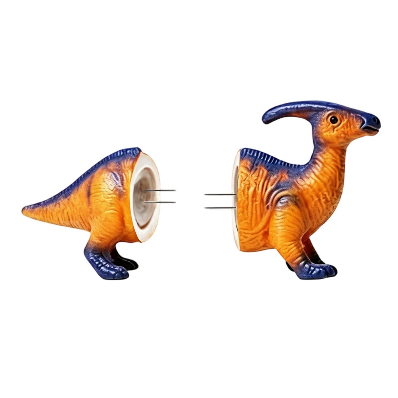 Pincho para barbacoa de dinosaurio con soporte para mazorcas de maíz duradero