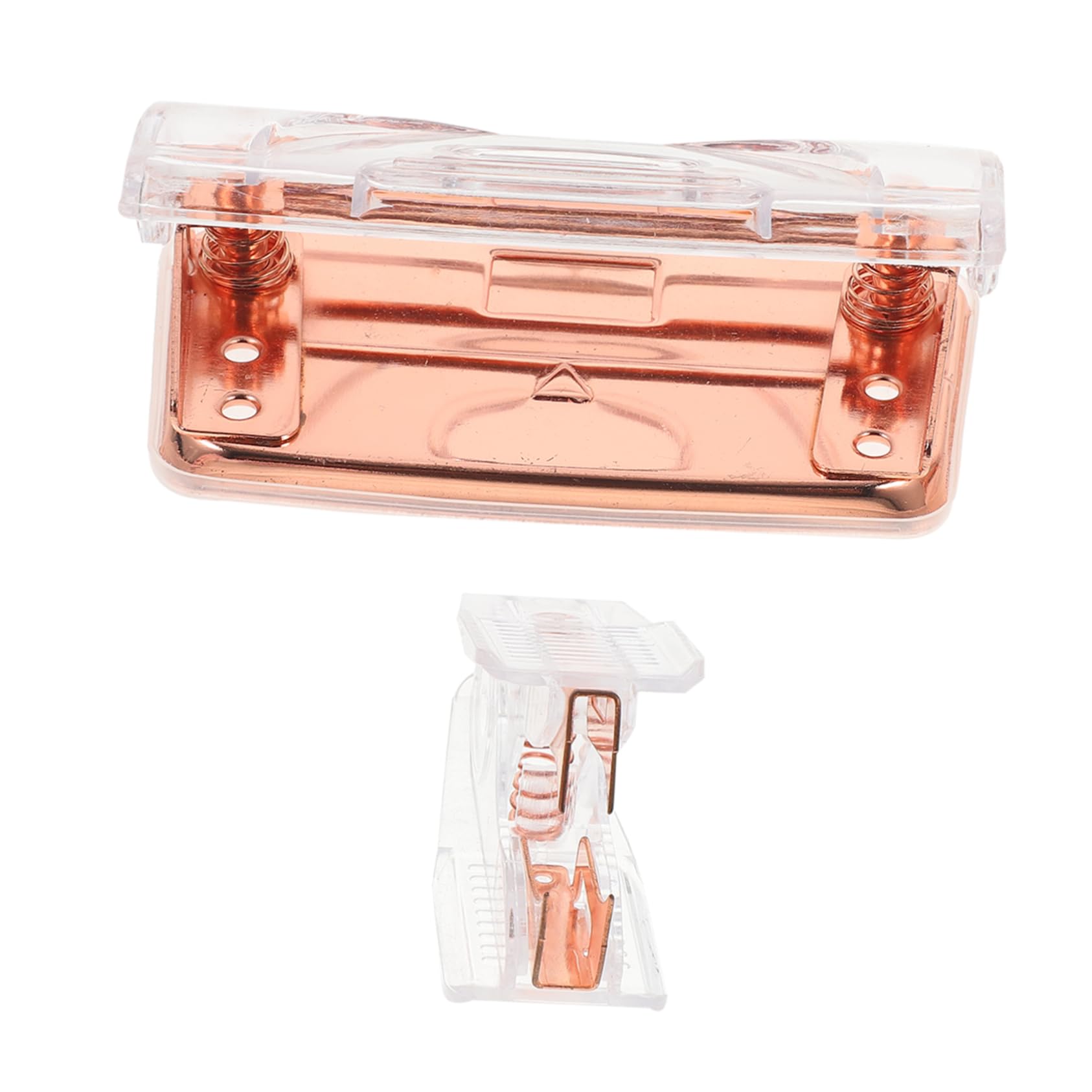 DOITOOL 4 Set Foratrice per Ufficio Elegante con Estrattore Graffette Perforatore Due e Pinzatrice Accessori Moderni per Documenti e Organizzazione Professionale