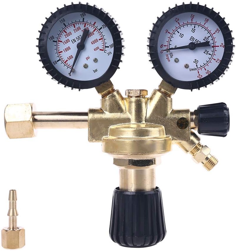 CO2 Pressure Regulator Co2 Regulator Welding Bottle Carbon Dioxide Pressure Reducer For Welding Device Compact-size