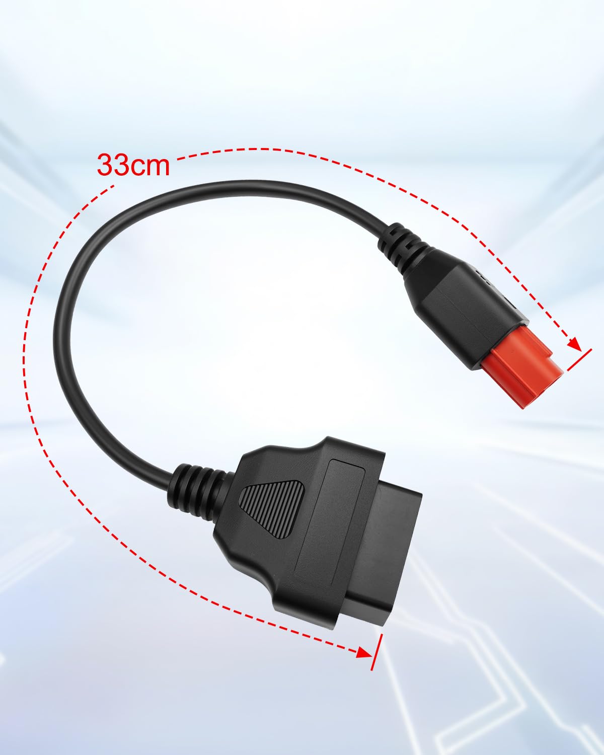 Snapklik.com : 6 Pin OBD2 Adapter Cable Fit For Guzzi Kawasaki Suzuki ...