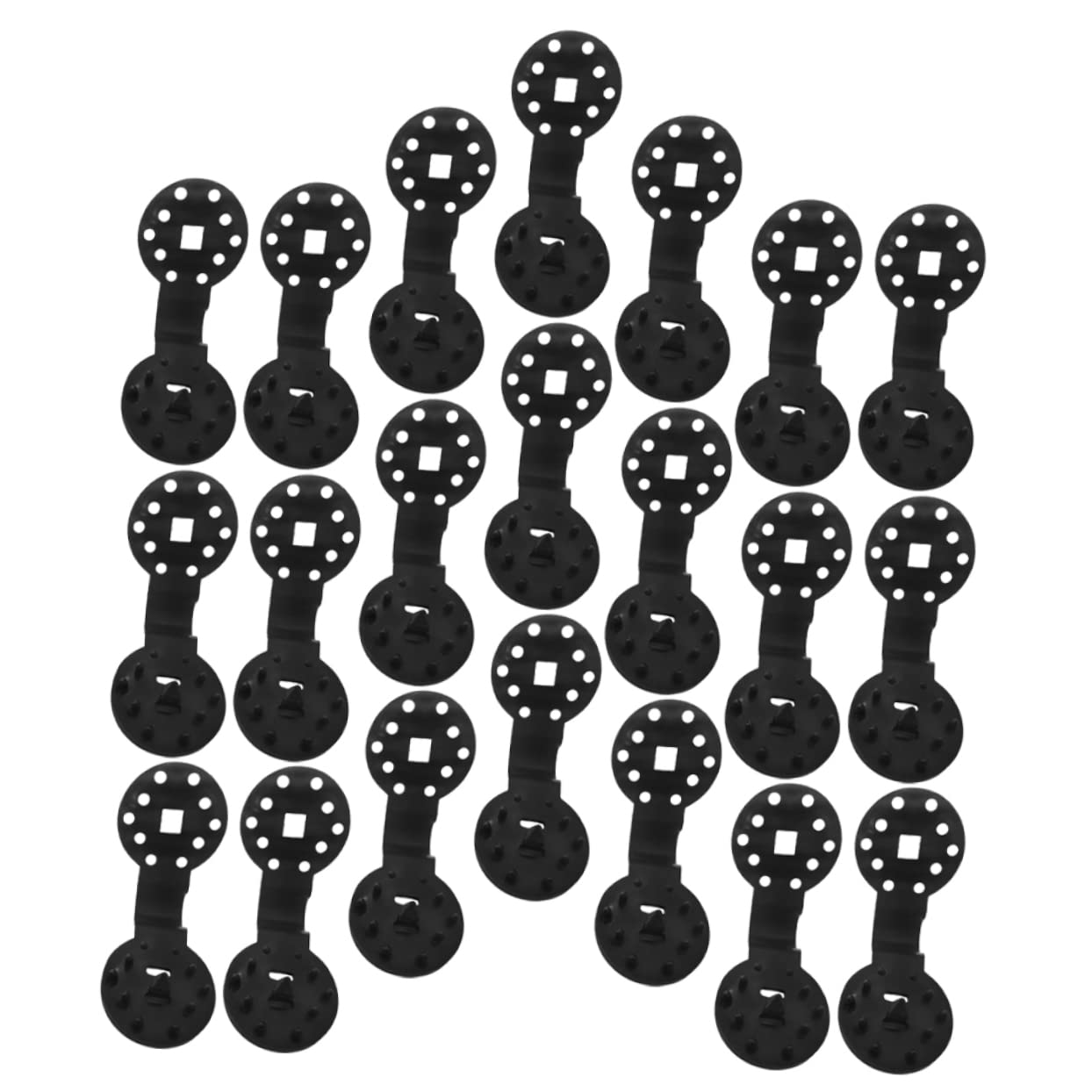 Milisten 50Pcs Shade Cloth Clips Durable Plastic Clips for Sun Shade Netting Versatile Outdoor Garden Accessories Secure Grip for Greenhouse Vegetable Plants