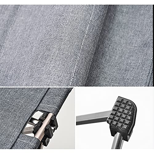 Table de camping portable pliable noire pour éviter le sol instable - 6