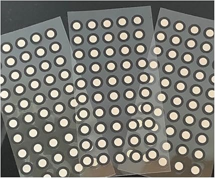 review CMYX Reference Point Markers 1000 Points 3D Scanner Reflective Film Positioning Point Marking Point High Reflective Tear-Resistant Thickness Reflective Marking Point for Compatible 3D Scaners