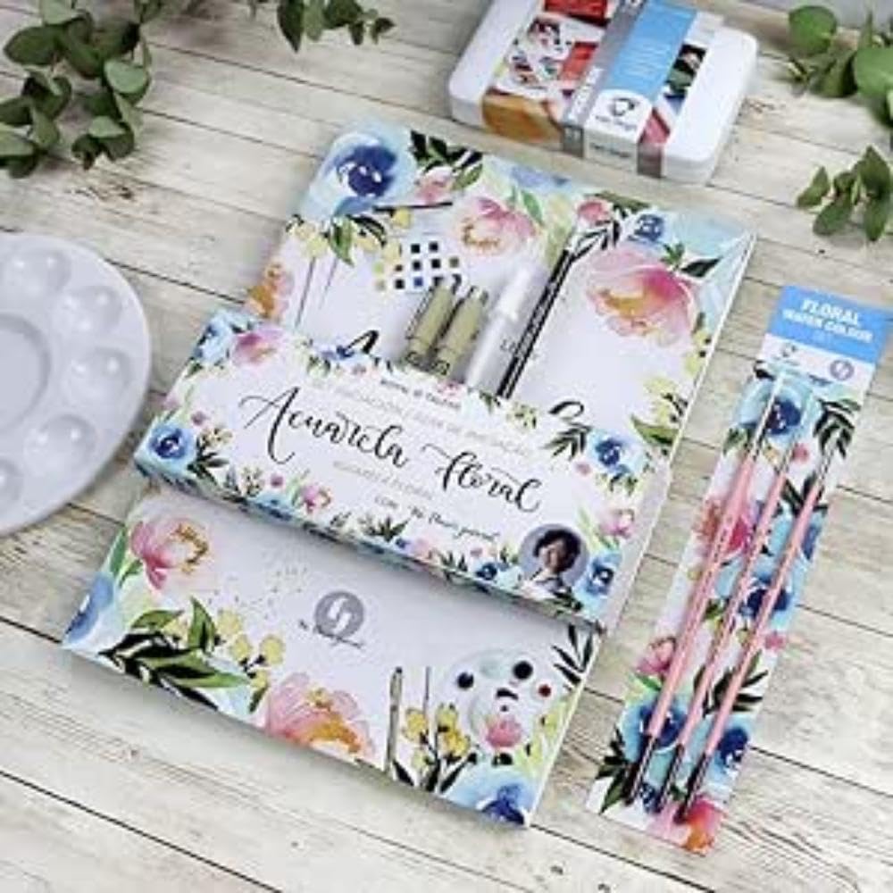Talens Set Acuarela Floral Van Gogh