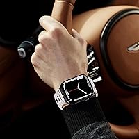 Vista 90 de WINGLE Correas de titanio para Apple Watch Band Ultra 3/2/1 Band Ultra de 1.929 in Series 11 10 1.811 in 1.772 in 1.732 in 1.654 in SE 3/2/1 Series