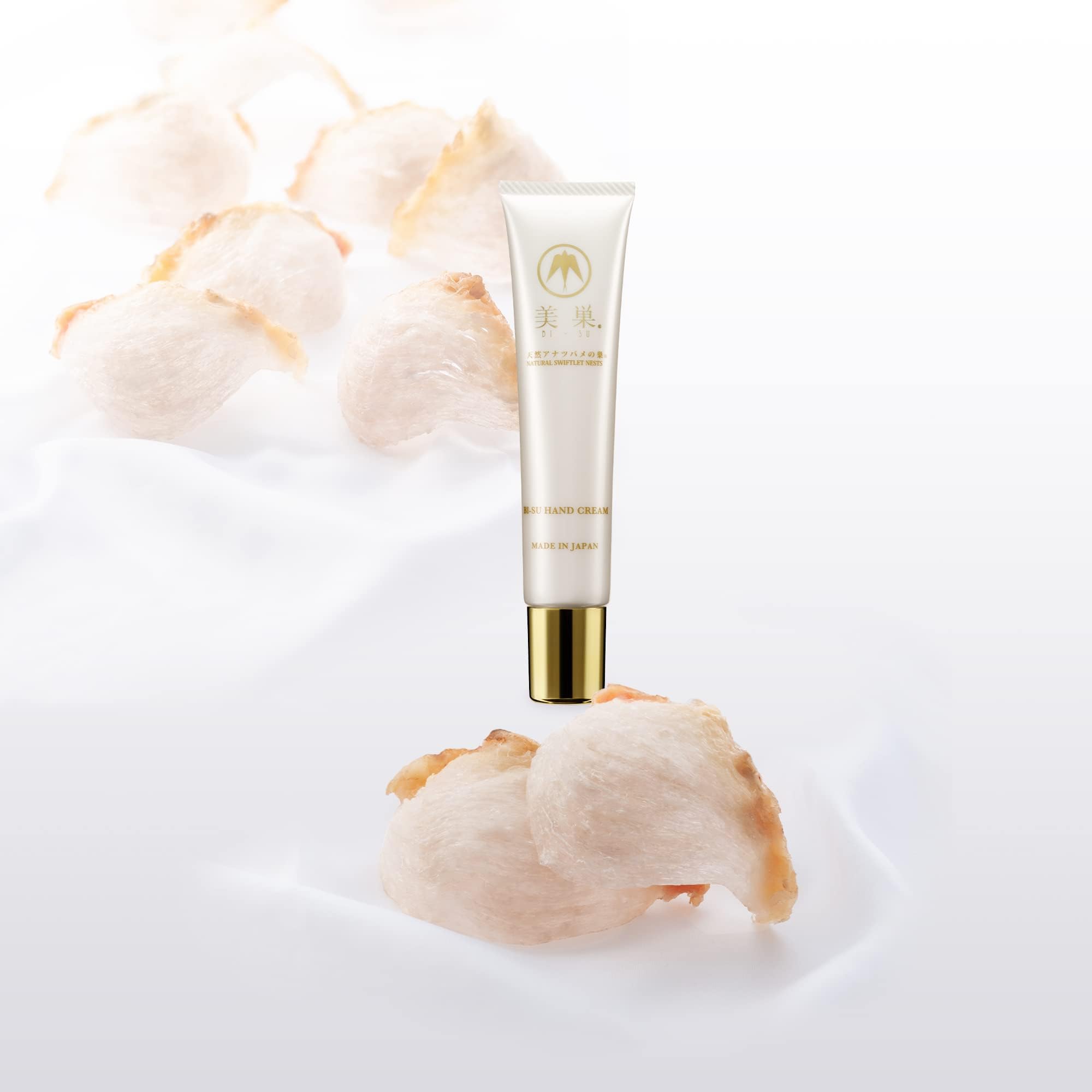 Hand Cream | Hand Moisturizer, Natural Swiftlet Nests Extract, Collagen, Sialic Acid, EGF, Anti-aging Japanese Skincare, Prevents Dryness, Keeps Hands Soft, Lavender Lover Scent, 1.06oz, 30g