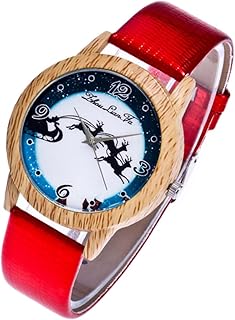Relojes Para Mujeres Relógio Vermelho Relógio Infantil Relógio De Quartzo De Natal Vermelho Relógio De Quartzo Para Mulheres Relógio De Quartzo Alce Relógios De Quartzo Relógio De