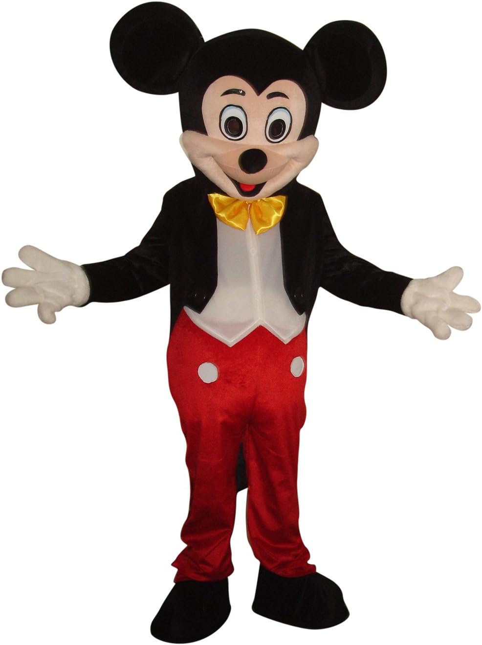 New Mickey Mouse Mascot Costume Adult Size Halloween Party Birthday