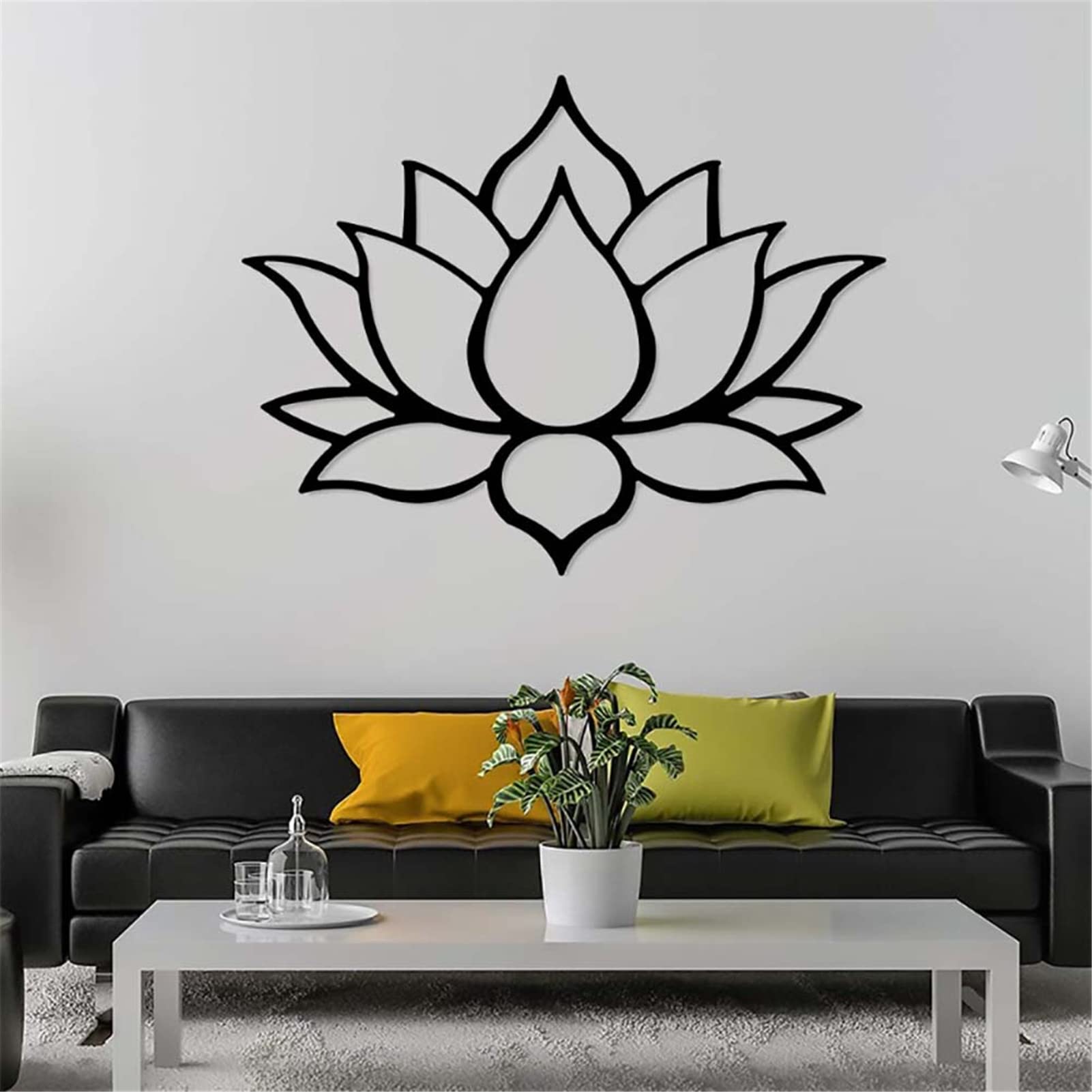 LZIMU Zen Stampe su Tela Fiori di Loto Pietre sull'Acqua Quadri Ninfea Bagno Spa Opera d'Arte per Studio Yoga Meditazione Stanza Spirituale