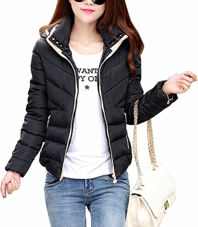 padded down jacket ladies