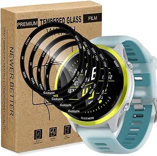 4 Stück Schutzfolie für Forerunner 970 47mm Schutz Glas