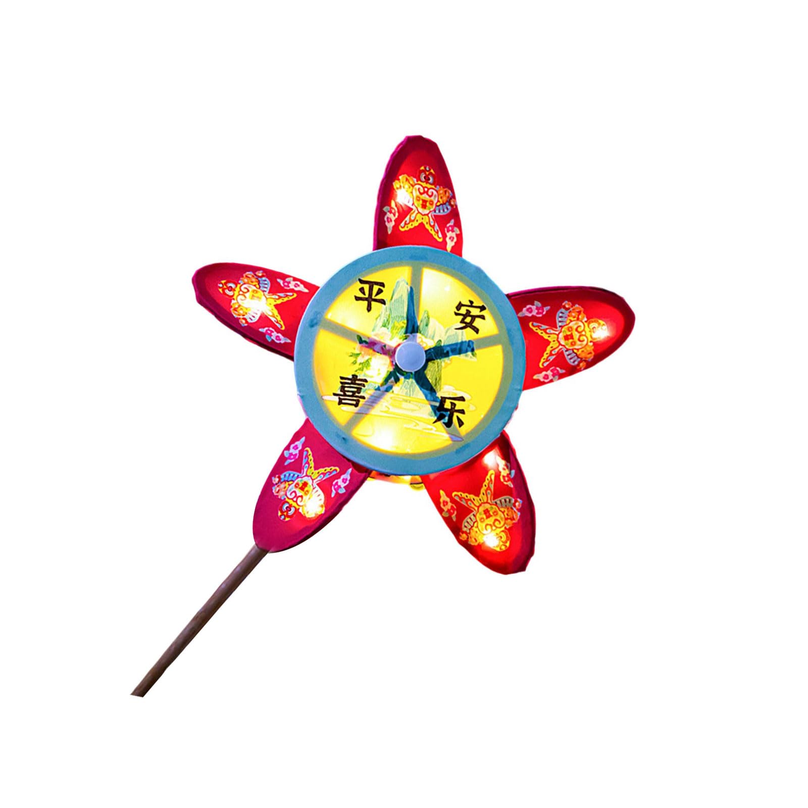 Carotoe D Creative Lamp Craft Kits With Rotating Windmill Rabbits For Middle Autumn Festival Kids Activity An Family Bondings Interactive Festival Craft Set