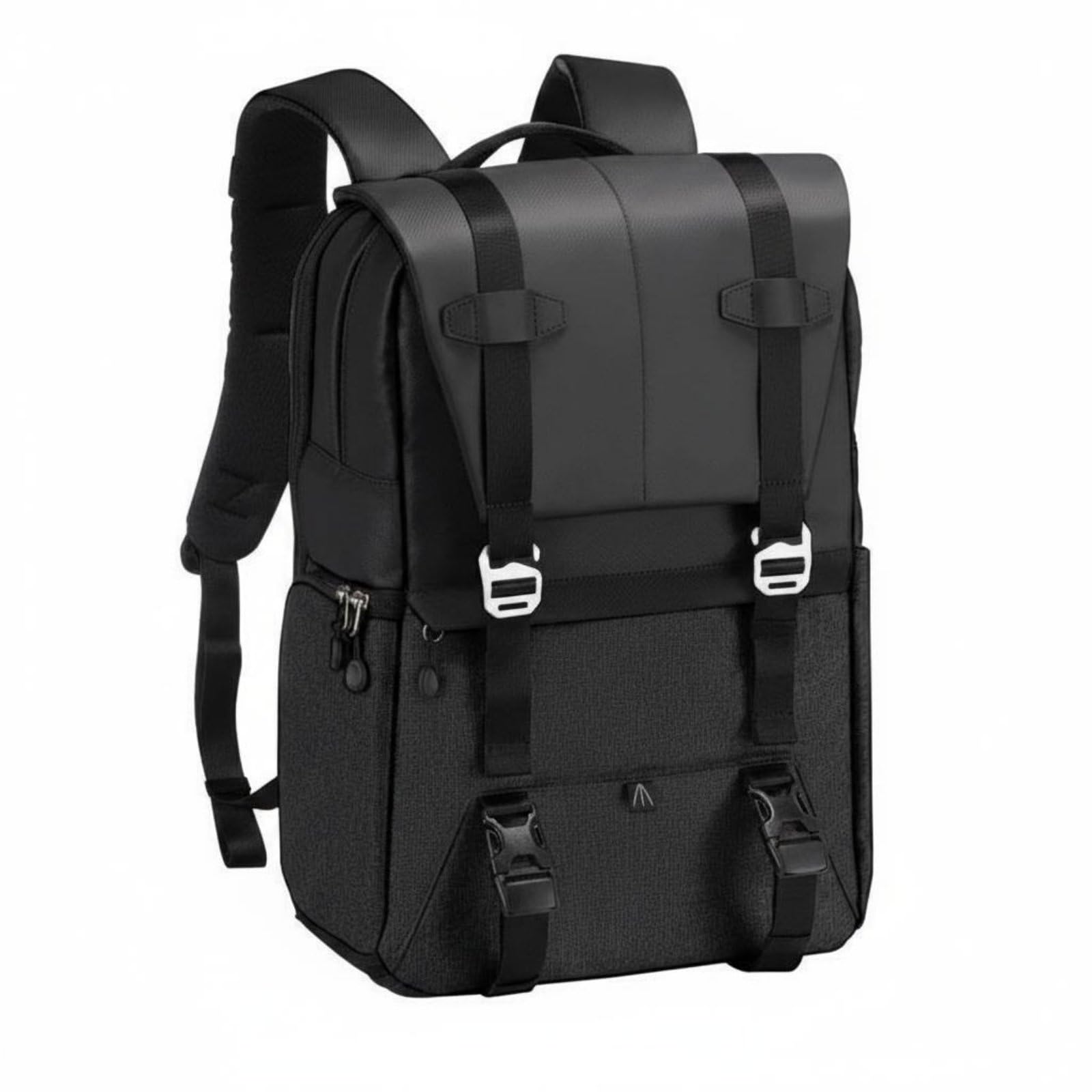 ecomistiq BNF®Photography Backpack for Travelers - Black, Padded Compartments, Removable Dividers-picture-15