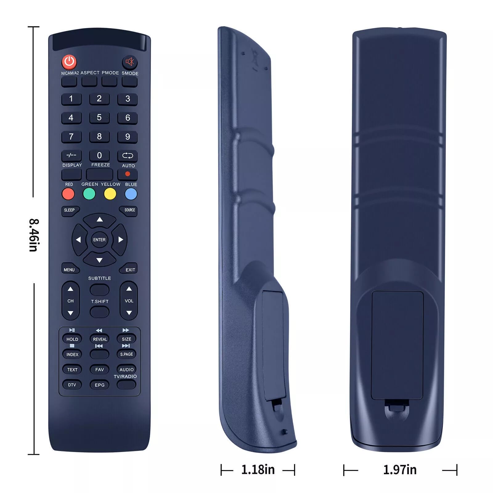 Telecomando Di Ricambio Per TV MPMAN TLX32HDA - Senza Programmazione - 4