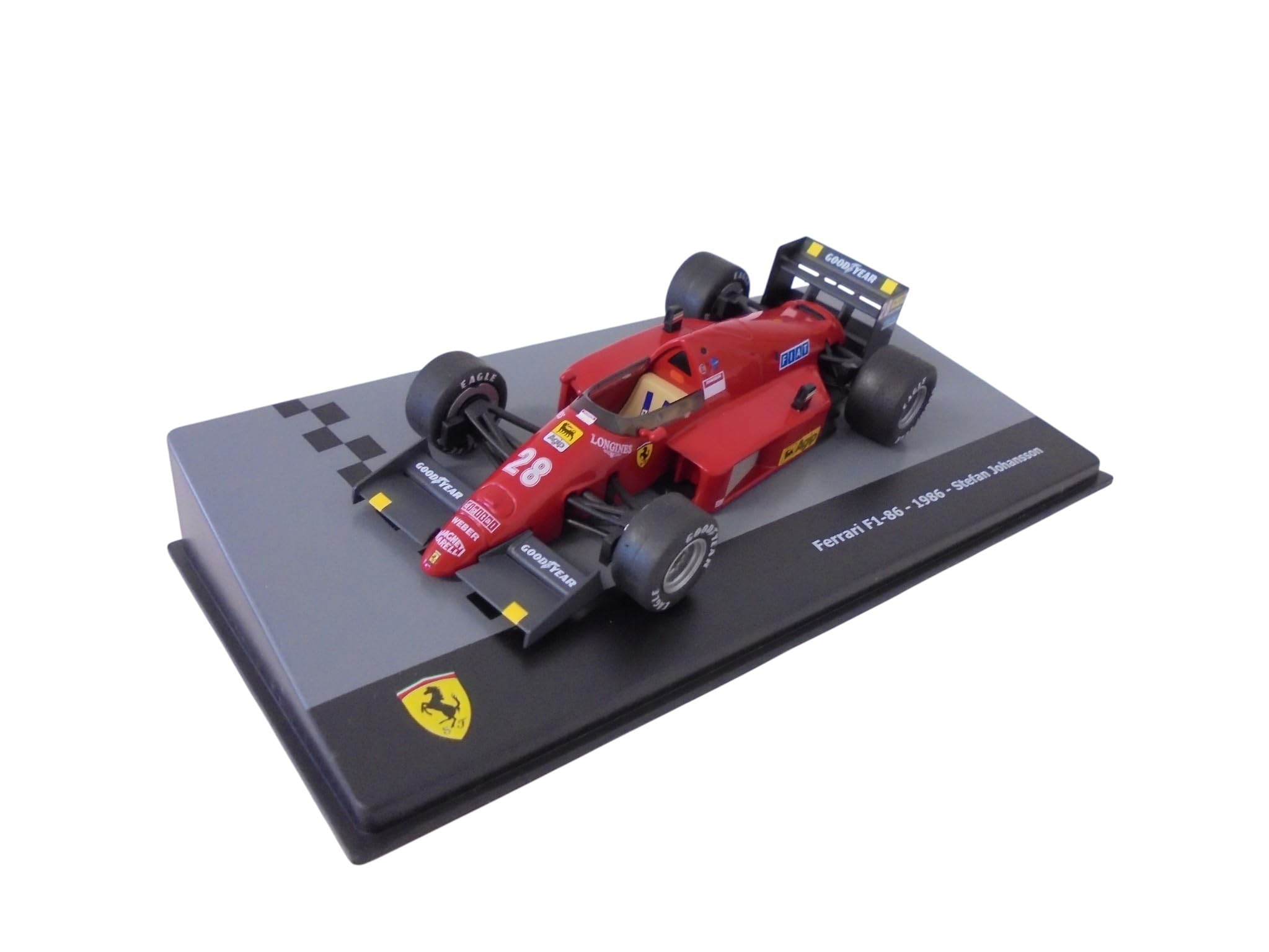 OPO 10 - Formula 1 car Compatible with Ferrari F1 86-1986 Stefan
