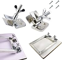 Vista 2 de 2 abrazaderas de serigrafía, marco de pantalla, abrazadera de bisagra de mariposa para máquina de marco de serigrafía, para fijar malla