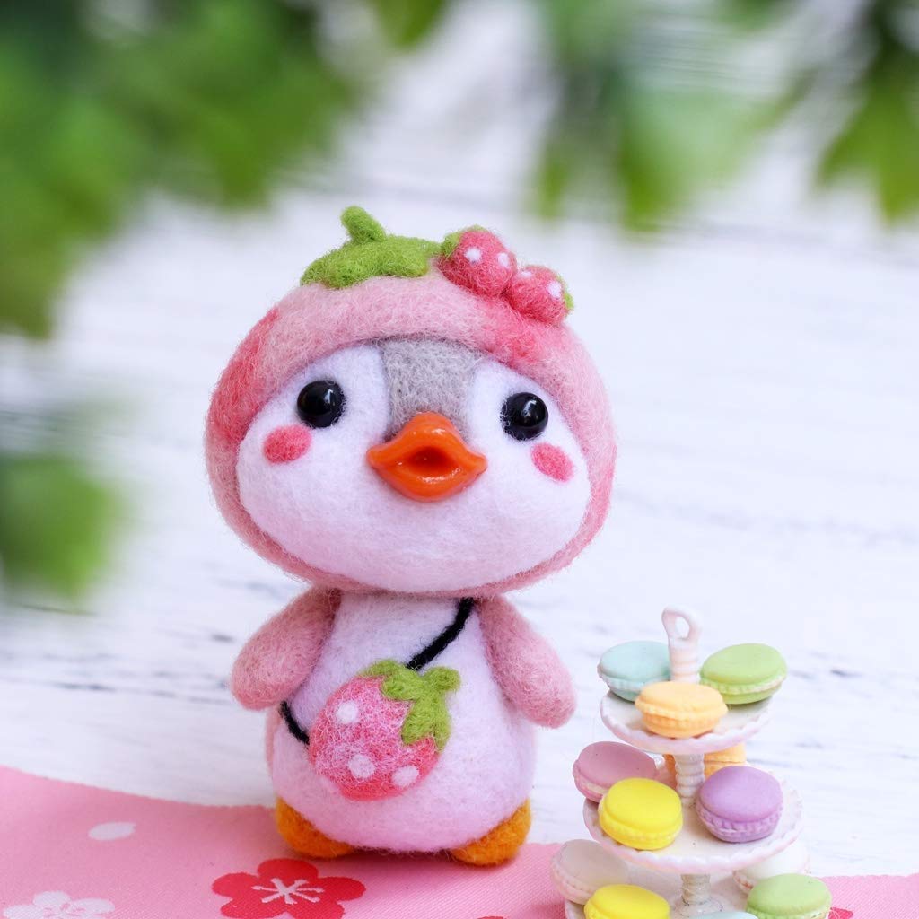 Amazon.co.jp: YWAWJ 赤ずきんペンギンニードルフェルトキット
